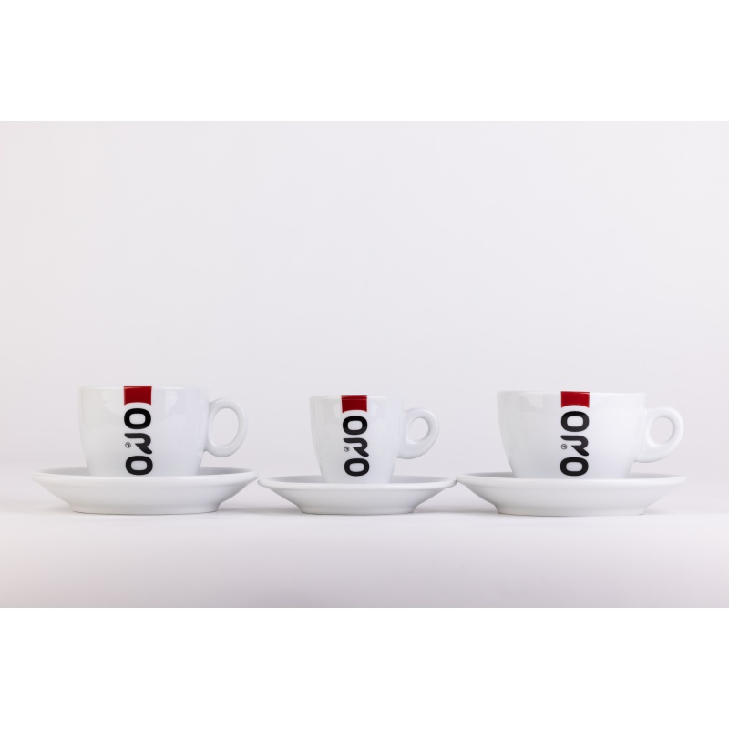 porcelánová šálka lungo s logom ORO