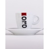 Porcelánová šálka espresso s logom ORO
